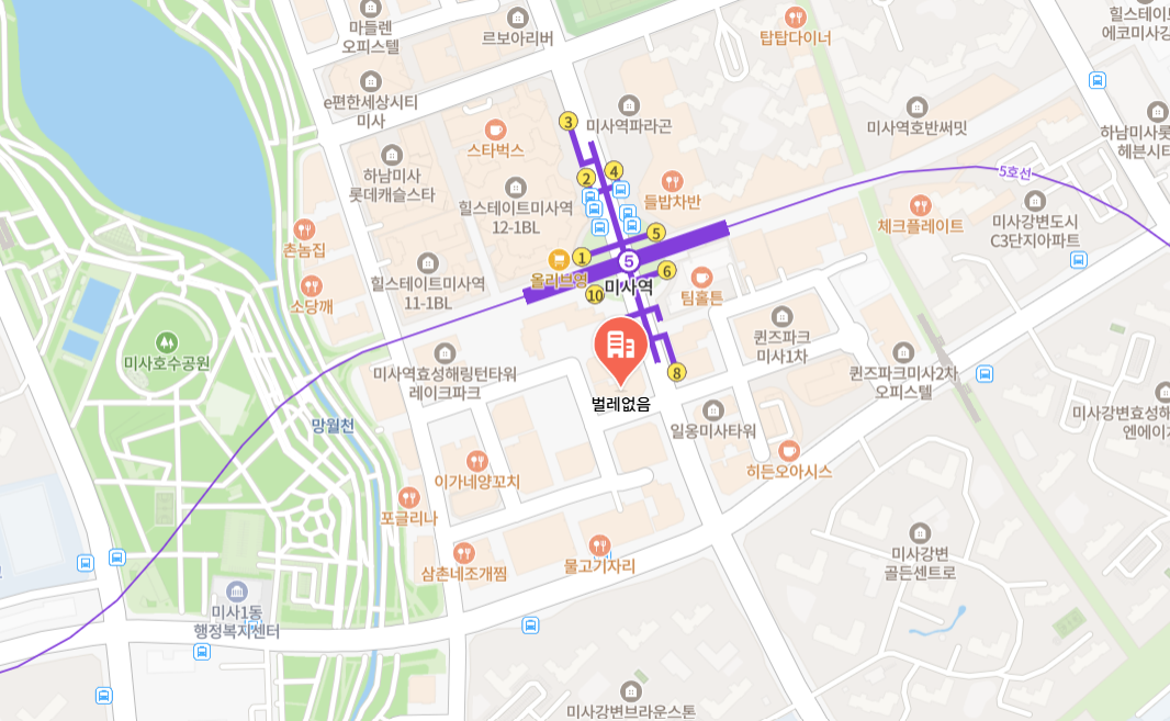 벌레없음 하남 사무실 오시는 길 - 경기 하남시 미사강변동로 79